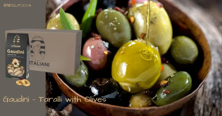 gaudini – taralli with olives